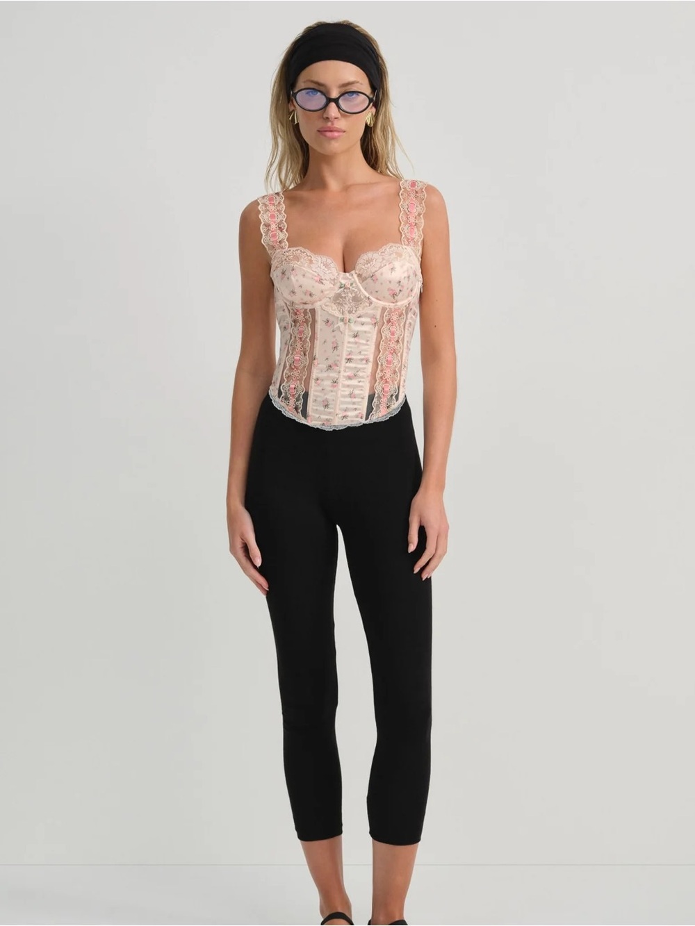 For Love & Lemons Peaches and Cream Bustier - Picture 2 of 7